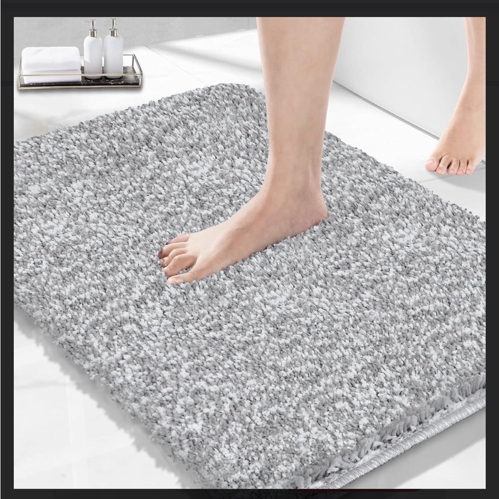 Gray Rug Super Soft